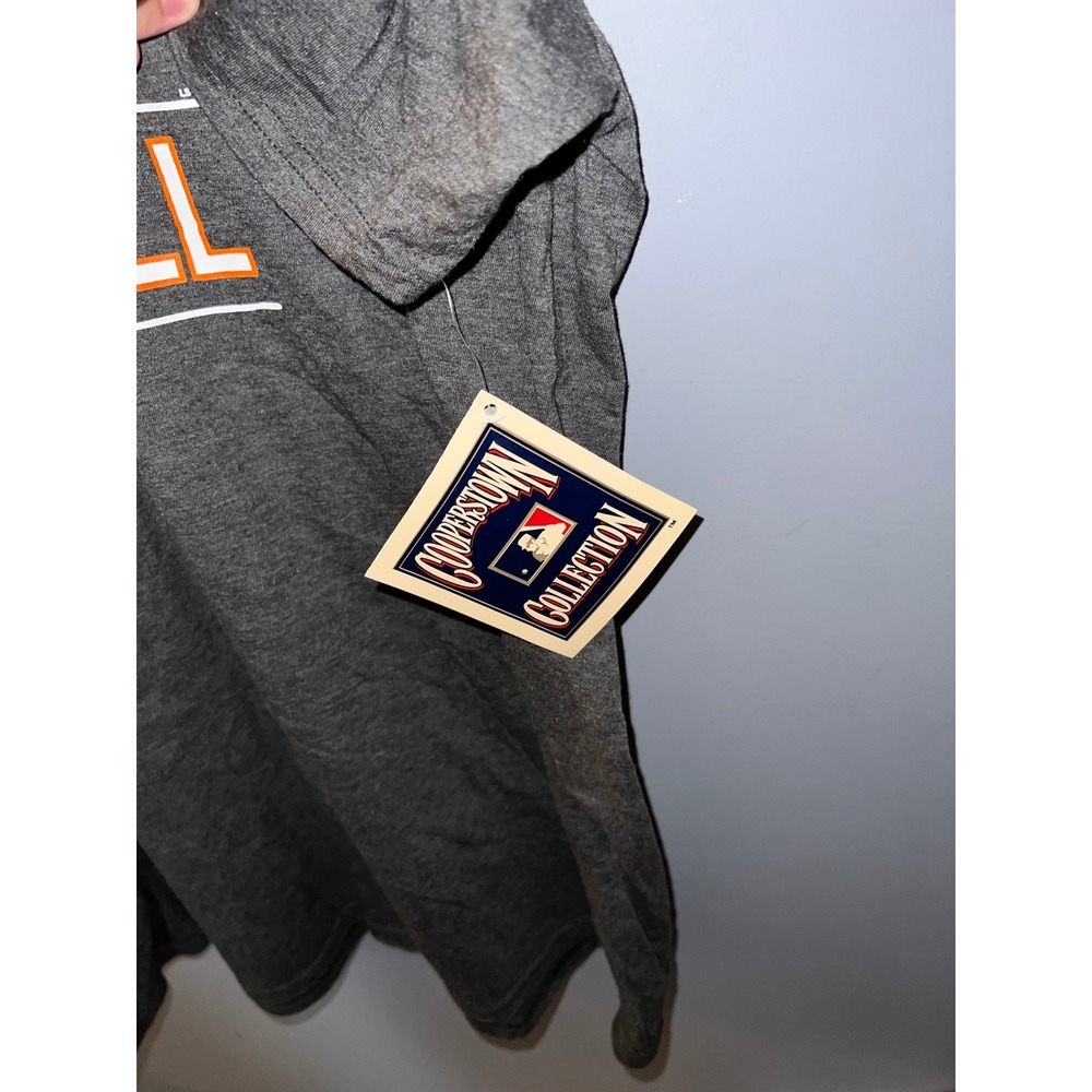 MLB Cooperstown Collection San Diego Padres Graphic T-Shirt Charcoal Grey XL NWT - Picture 4 of 5